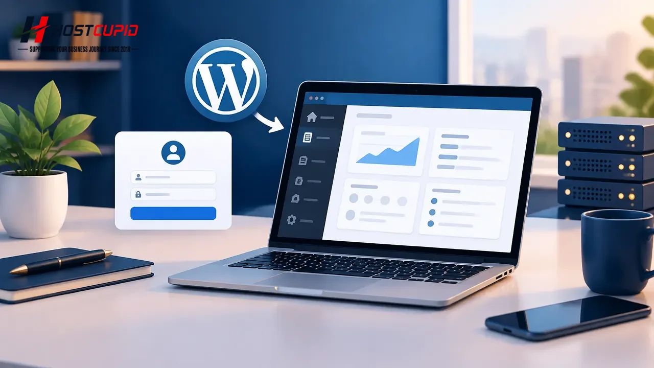 How to Access the WordPress Admin Dashboard — HostCupid technical guide