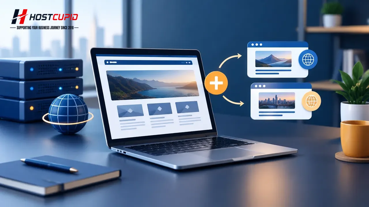 How to Add a Secondary Domain in SiteWorx — HostCupid technical guide