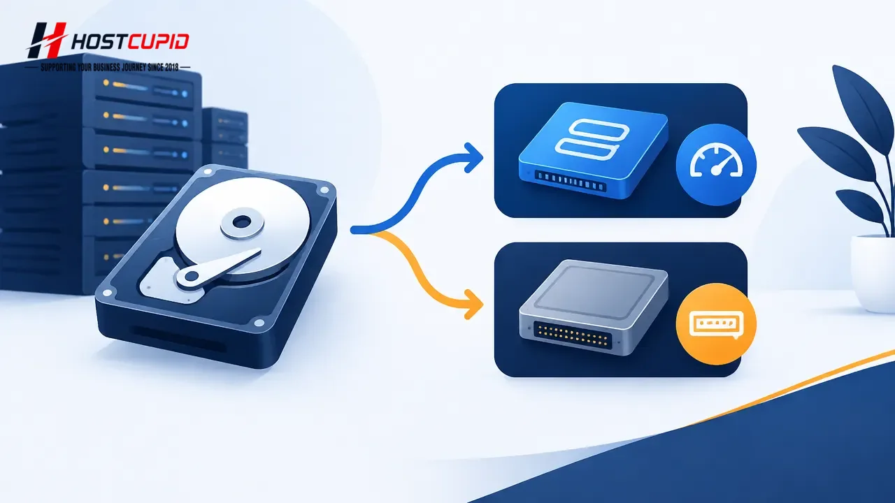 Change the Disk Driver to Virtio or IDE in SolusVM — technical guide illustration