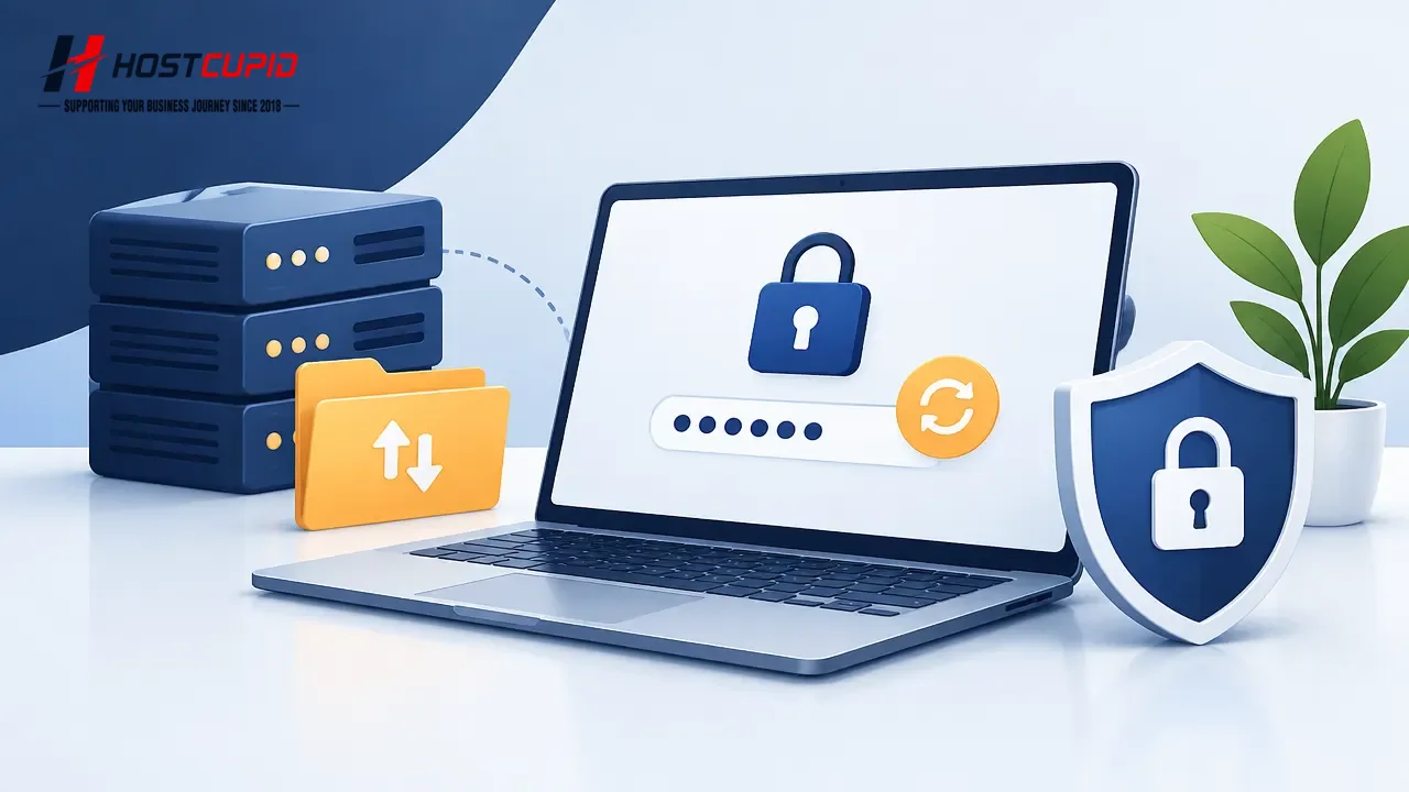 How to Change an FTP Account Password in cPanel — technical guide illustration