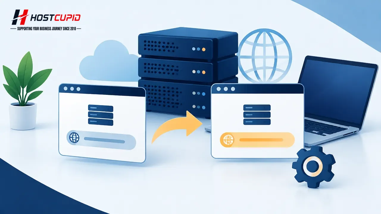 Change the Reference Hostname in SolusVM — technical guide illustration