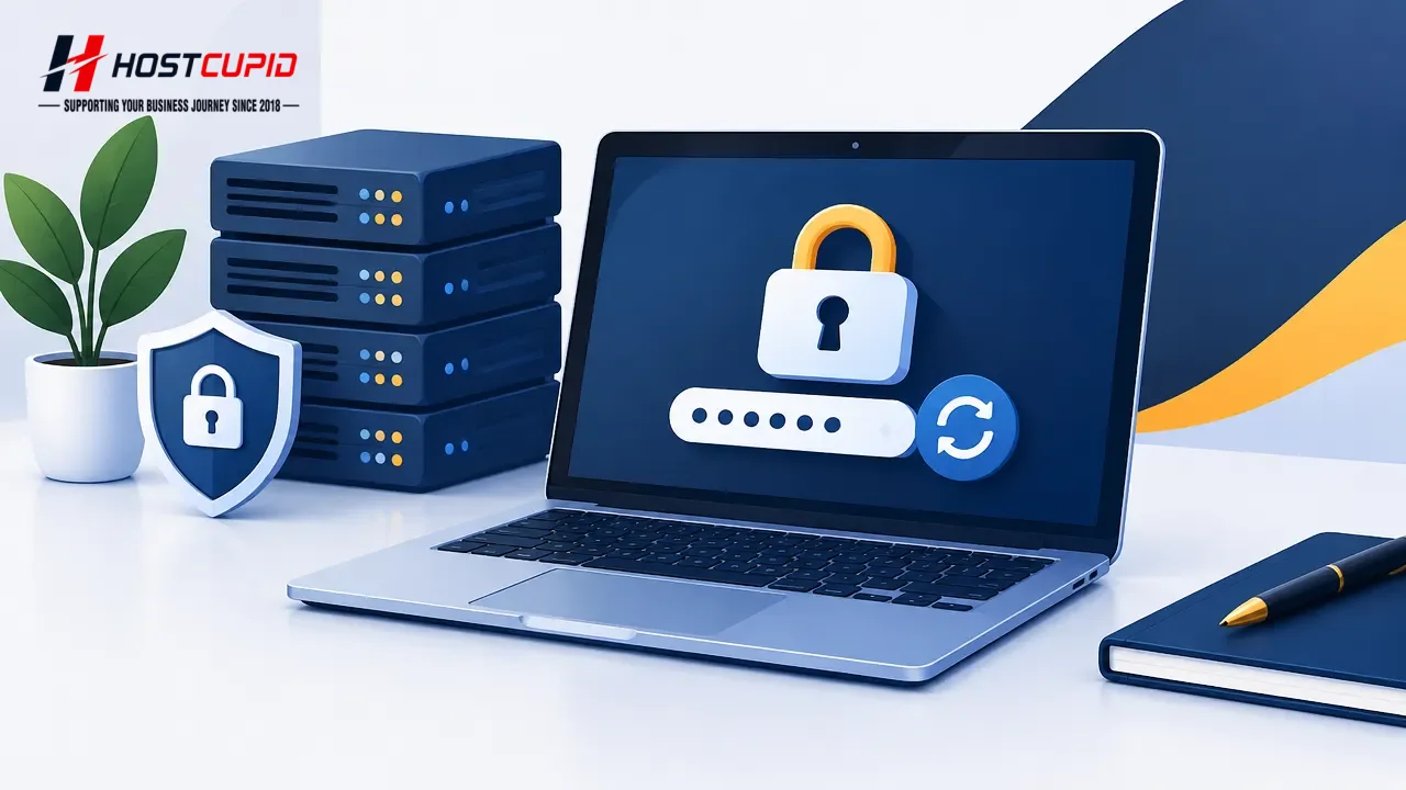 How to Change Your SolusVM Control Panel Password — technical guide illustration