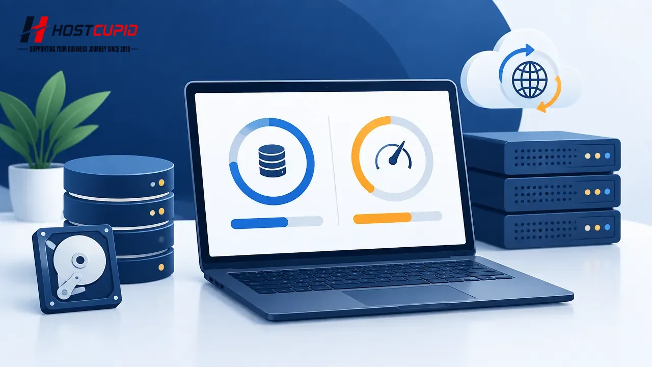 How to Check Disk Space and Bandwidth Usage in cPanel — technical guide illustration