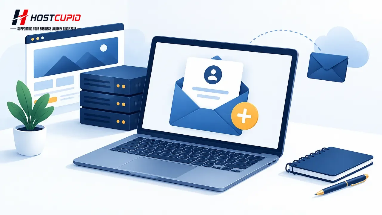 How to Create an Email Account in SiteWorx — technical guide illustration