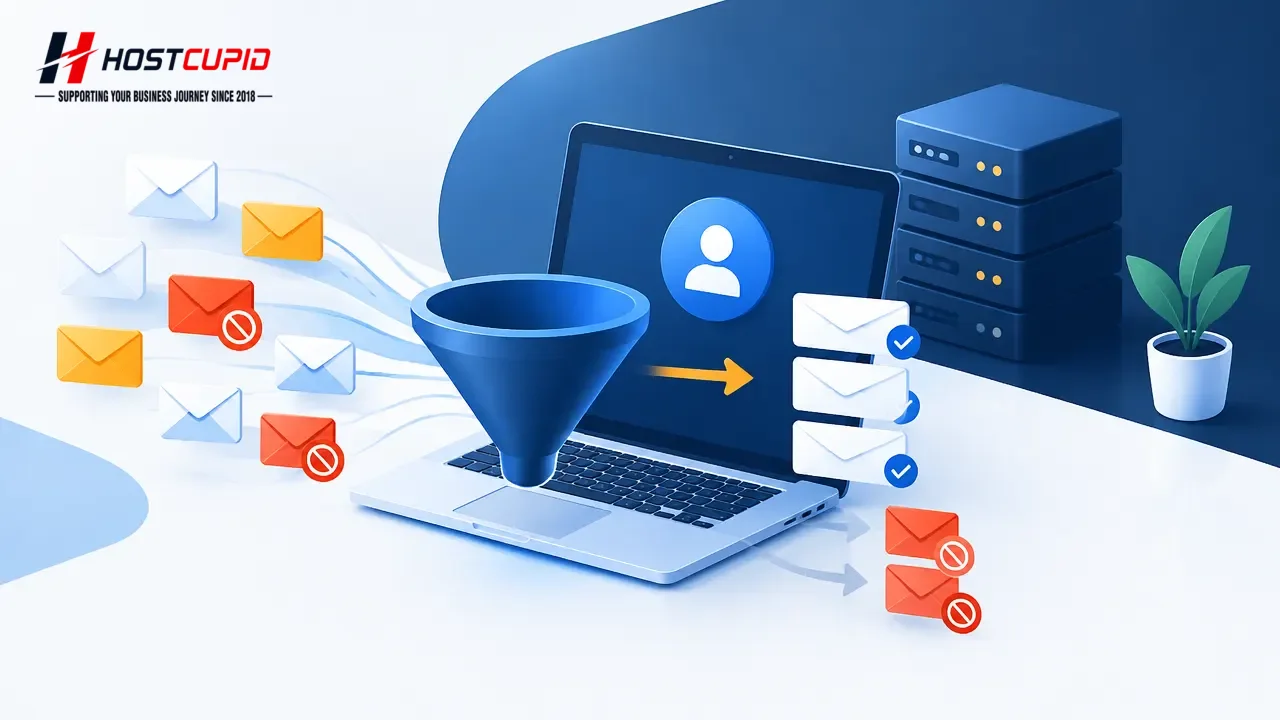 How to Create a User-Level Email Filter in cPanel — technical guide illustration