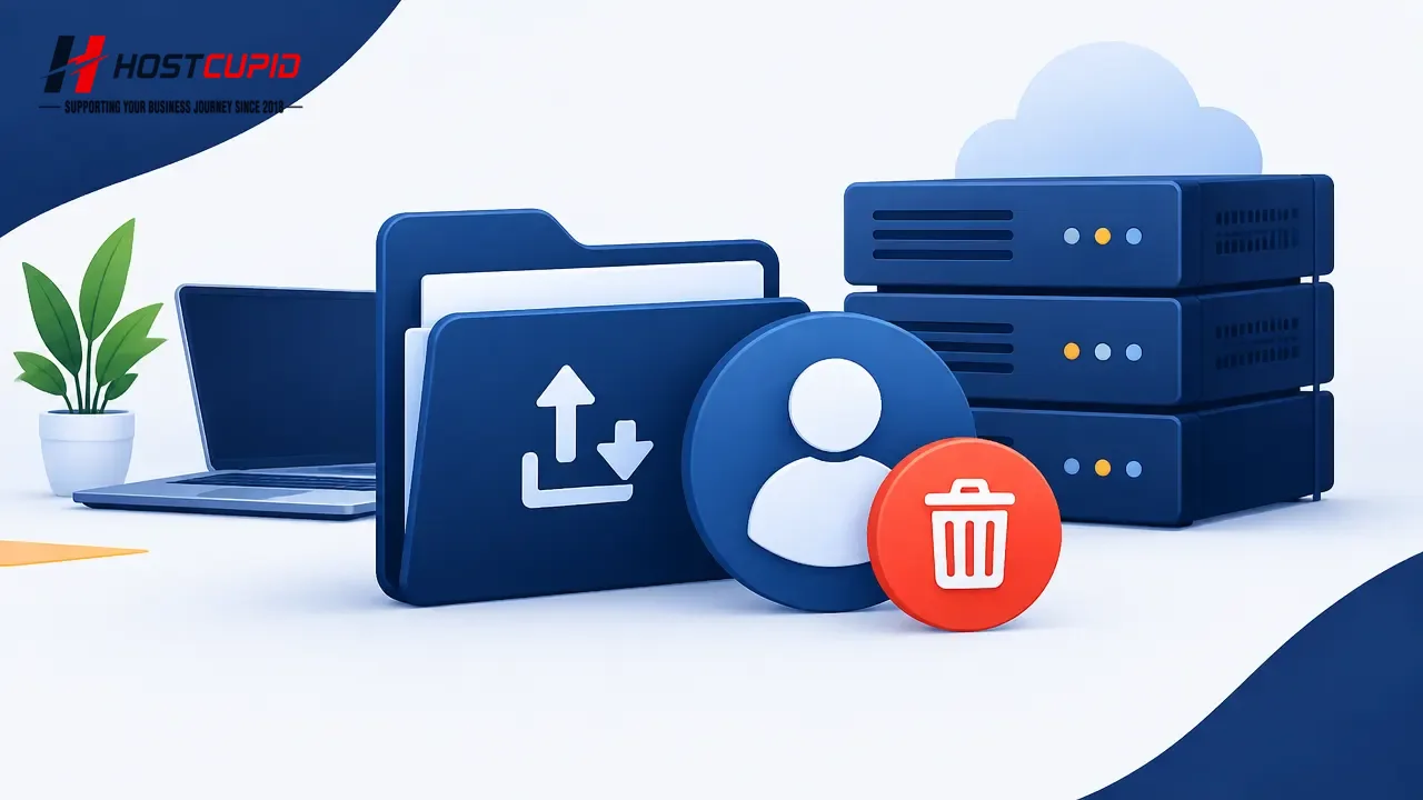 How to Delete an FTP Account in cPanel — technical guide illustration