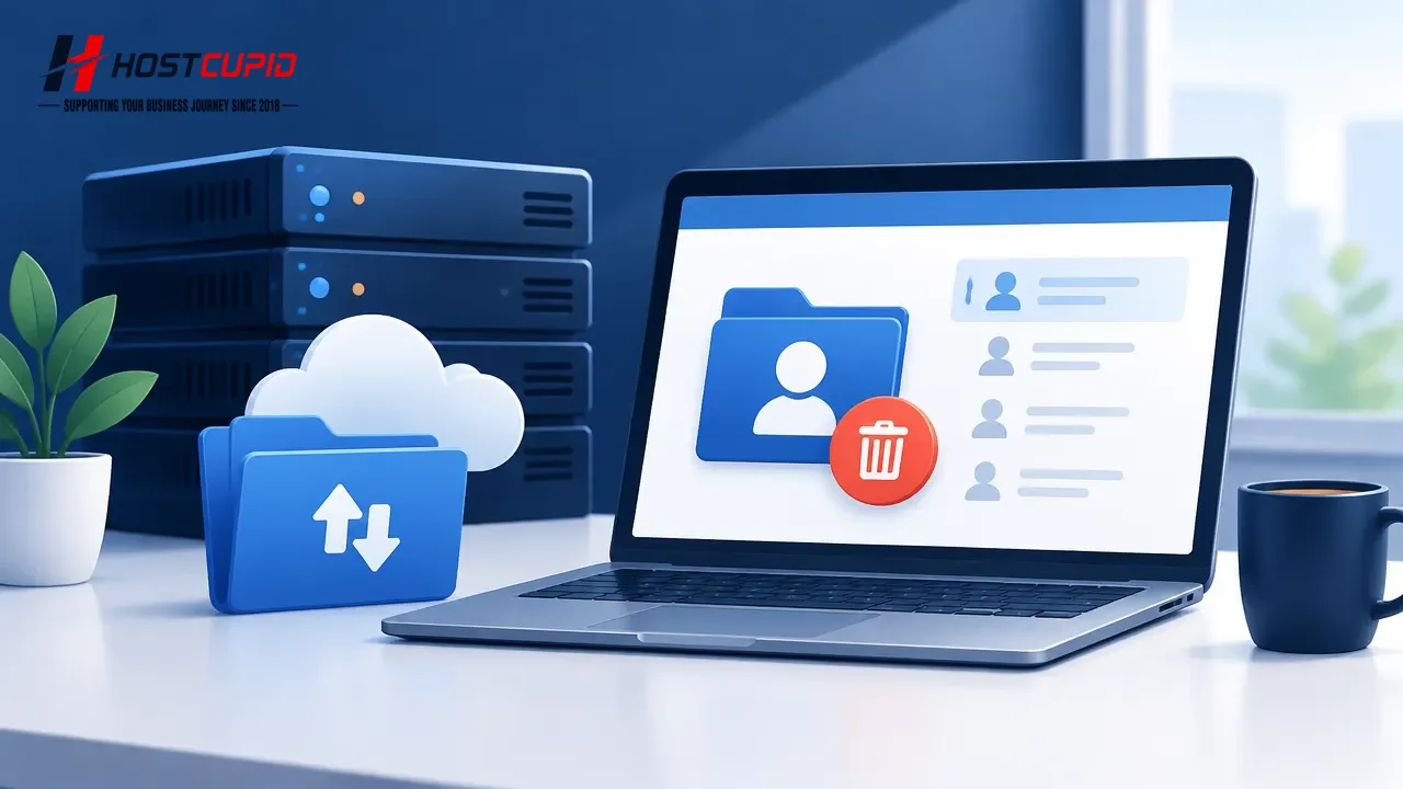 How to Delete an FTP Account in SiteWorx — technical guide illustration