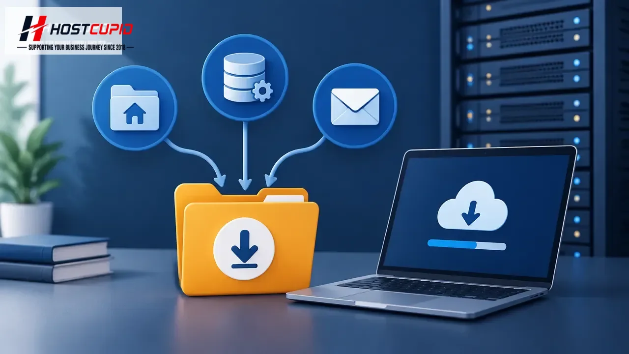 Download a Home Directory, MySQL Database, or Email Backup in cPanel — HostCupid technical guide