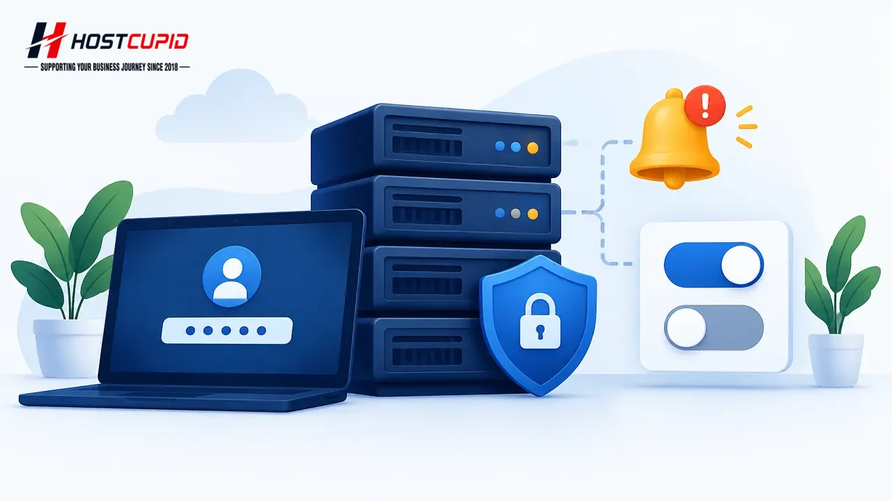 How to Enable or Disable SolusVM VPS Login Alerts — technical guide illustration