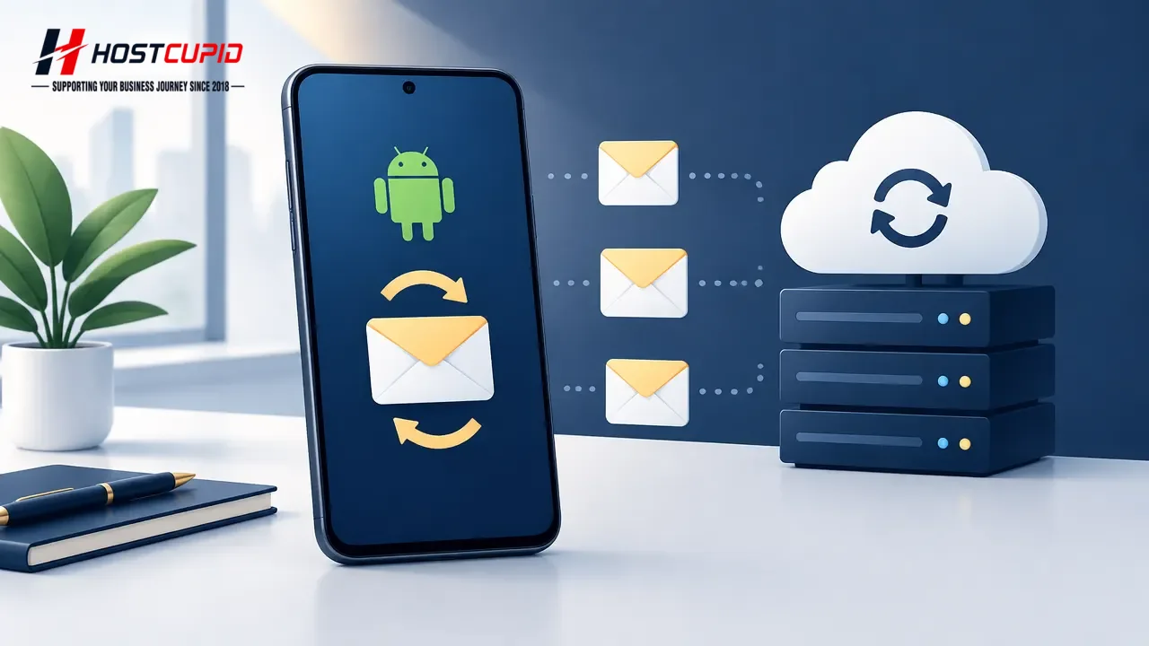 How to Fetch and Sync Email on Android — technical guide illustration