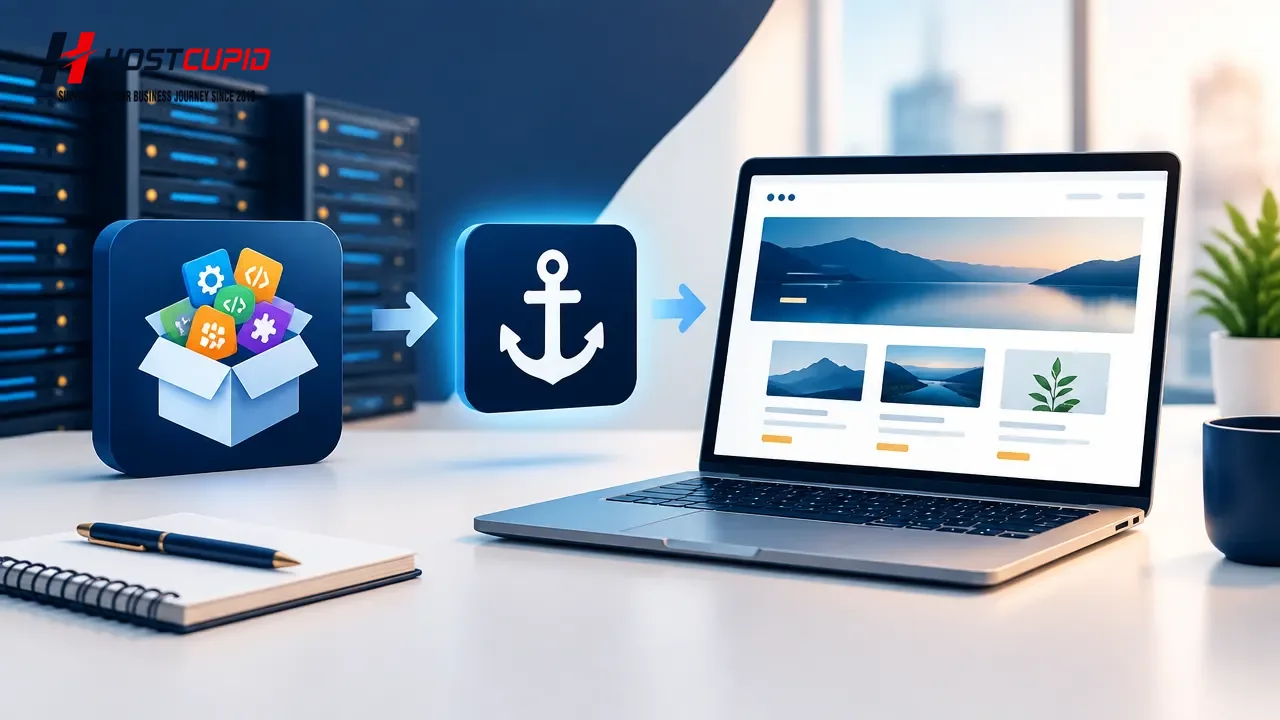 How to Install Anchor CMS via Softaculous in cPanel — HostCupid technical guide