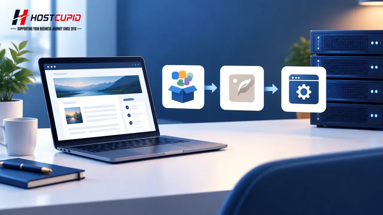 How to Install Dotclear via Softaculous in SiteWorx — HostCupid technical guide