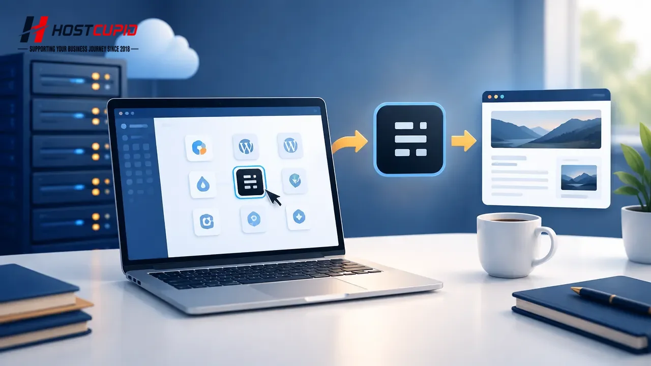 How to Install Ghost with Softaculous in cPanel — HostCupid technical guide