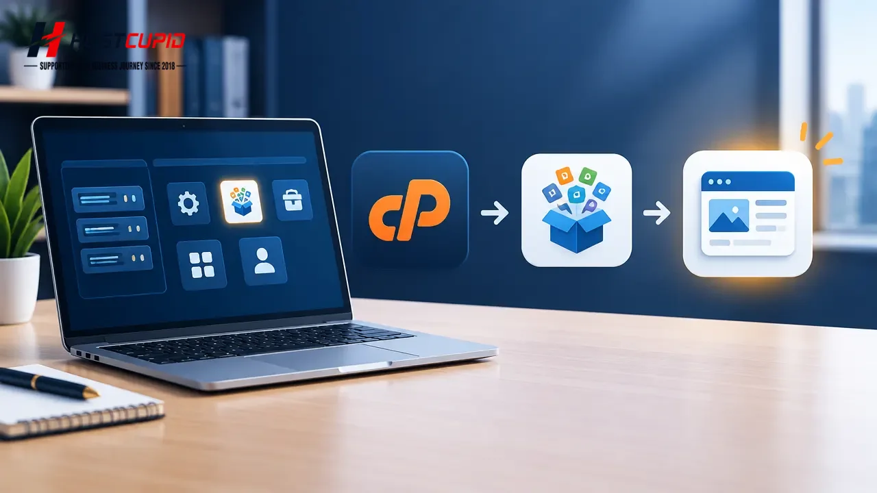 How to Install liveSite with Softaculous in cPanel — HostCupid technical guide