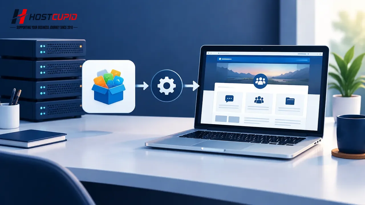 How to Install ocPortal via Softaculous in cPanel — HostCupid technical guide