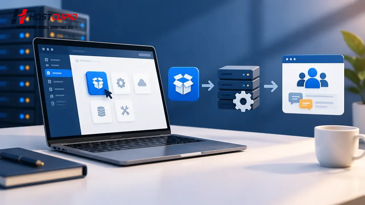How to Install Phorum via Softaculous in SiteWorx — HostCupid technical guide