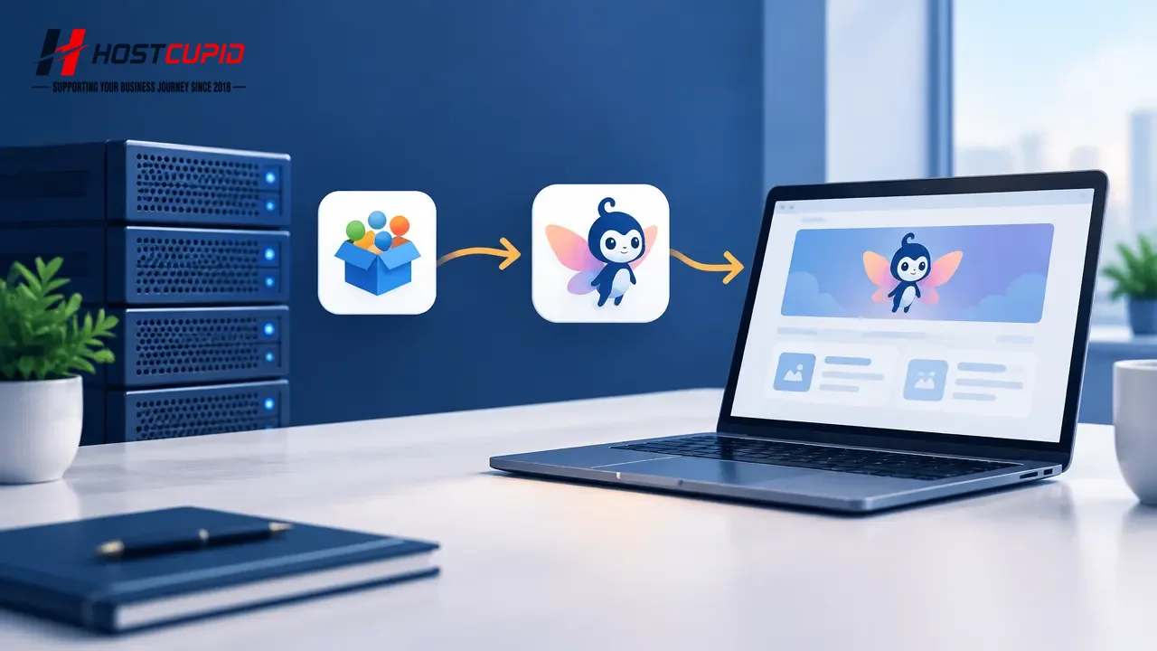 How to Install Pixie with Softaculous in SiteWorx — HostCupid technical guide