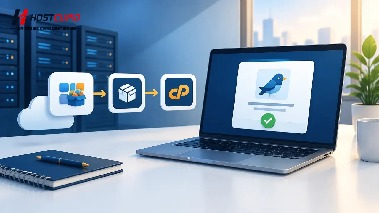 How to Install Pluck via Softaculous in cPanel — HostCupid technical guide