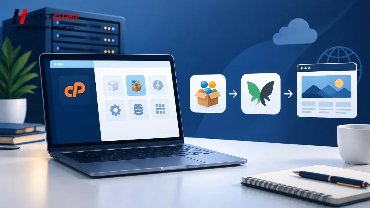 How to Install PluXml via Softaculous in cPanel — HostCupid technical guide