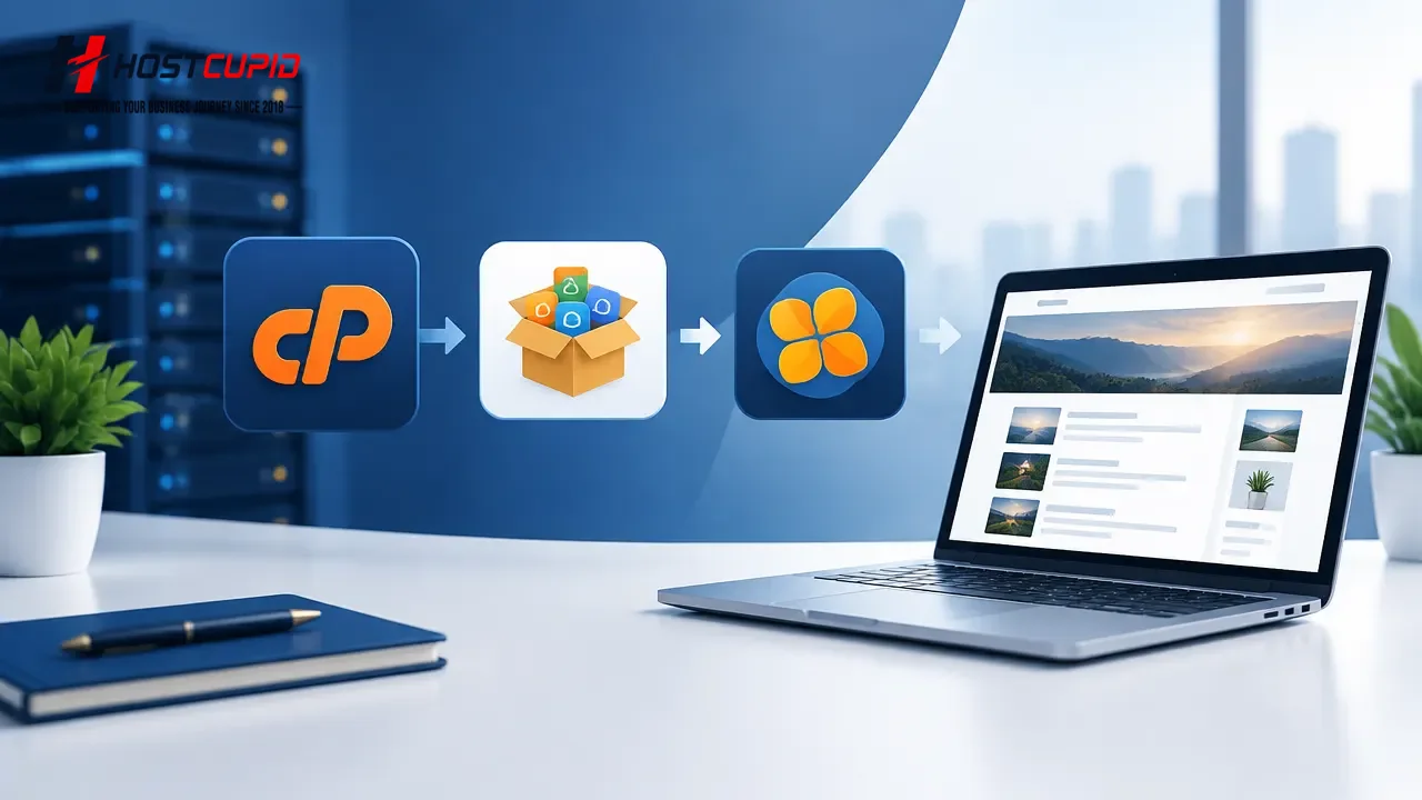 How to Install Serendipity via Softaculous in cPanel — HostCupid technical guide