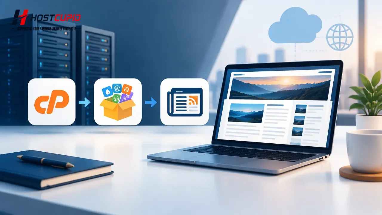 How to Install sNews via Softaculous in cPanel — HostCupid technical guide