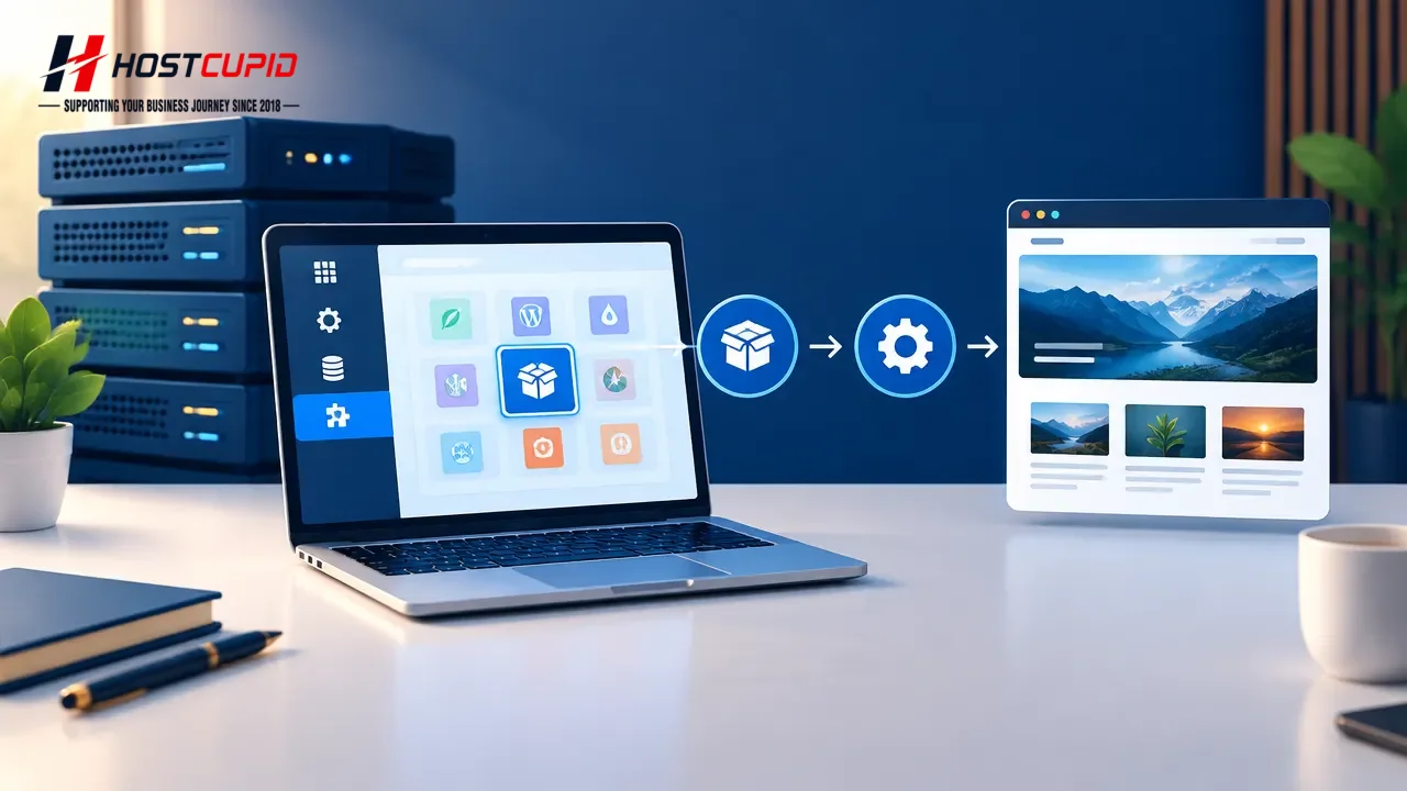 How to Install WonderCMS via Softaculous in cPanel — HostCupid technical guide