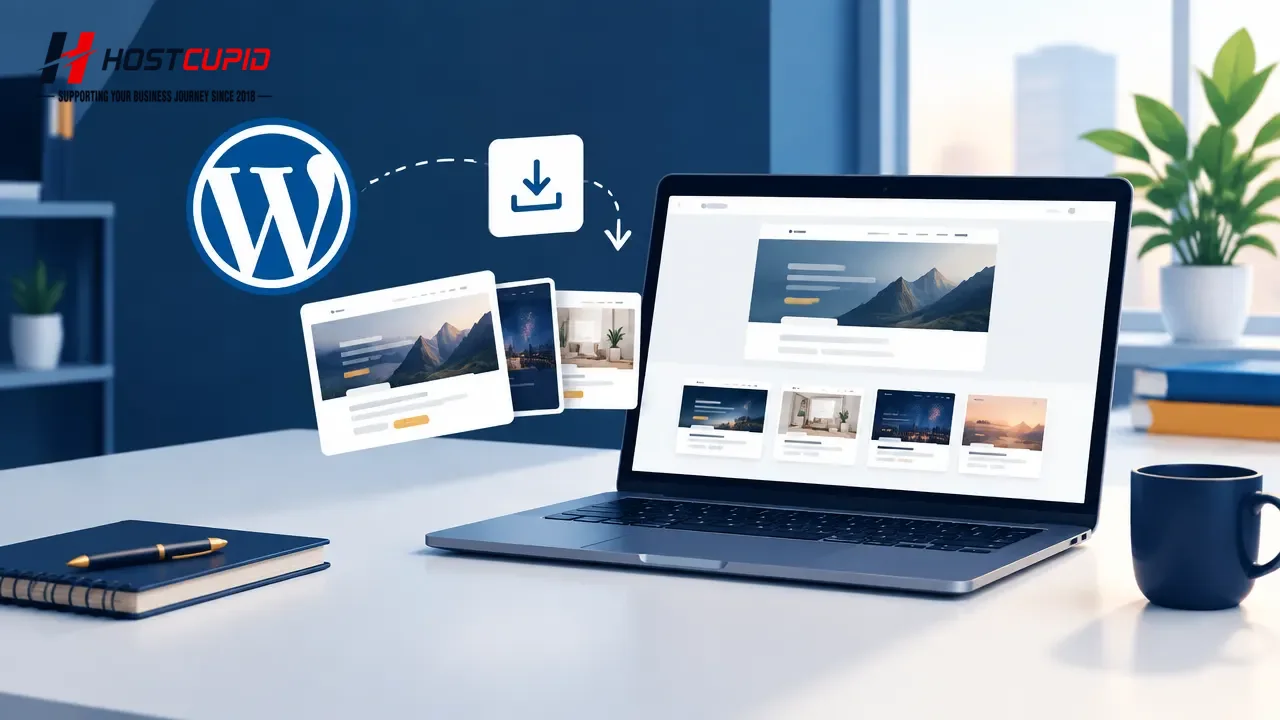 How to Install a WordPress Theme from the Admin Dashboard — HostCupid technical guide