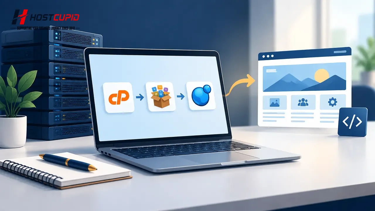 How to Install XOOPS with Softaculous in cPanel — HostCupid technical guide