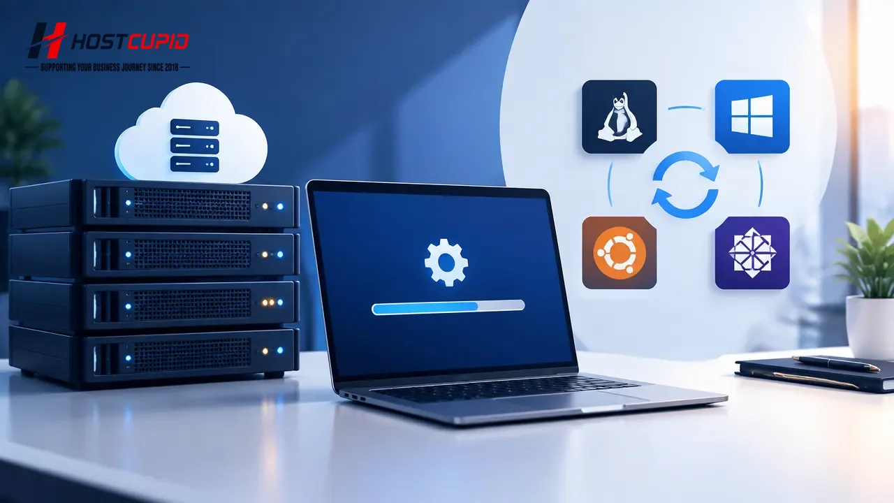 Manually Install or Reinstall an OS in SolusVM — HostCupid technical guide
