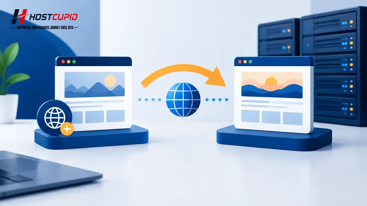 How to Redirect an Add-on Domain in cPanel — technical guide illustration