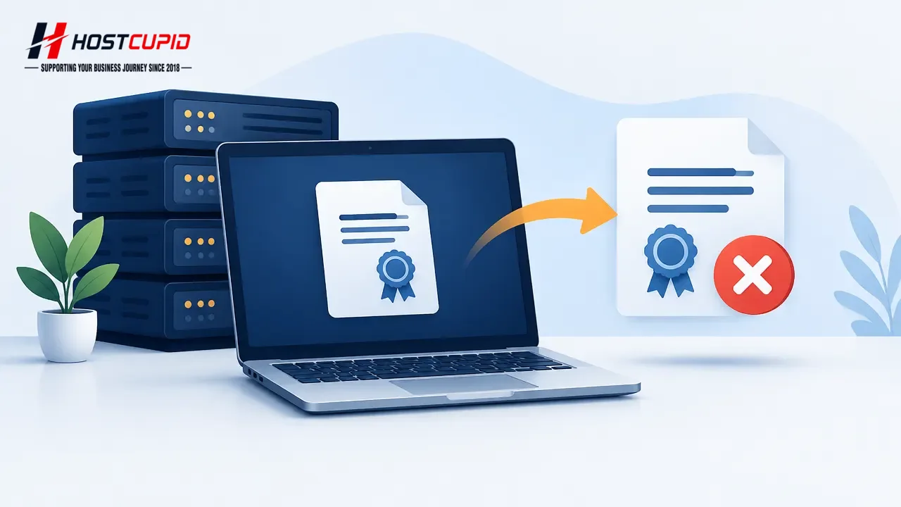 How to Remove a CSR from cPanel — technical guide illustration