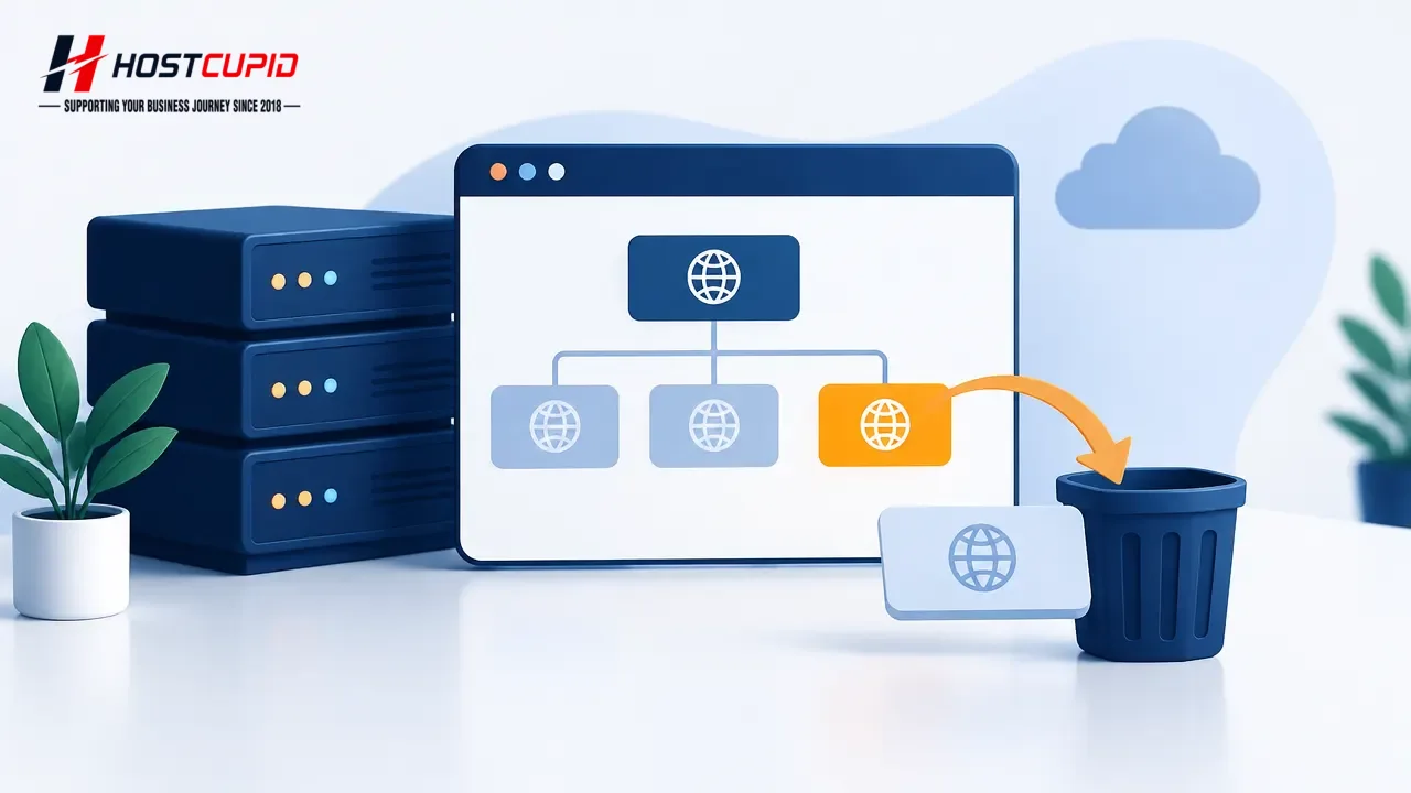 How to Remove a Subdomain in cPanel — technical guide illustration