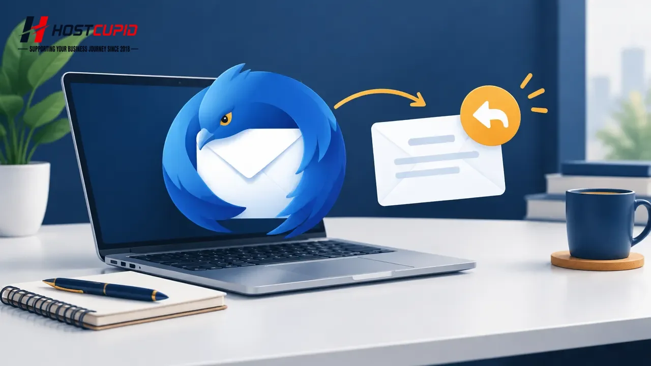 How to Reply to an Email in Mozilla Thunderbird — technical guide illustration