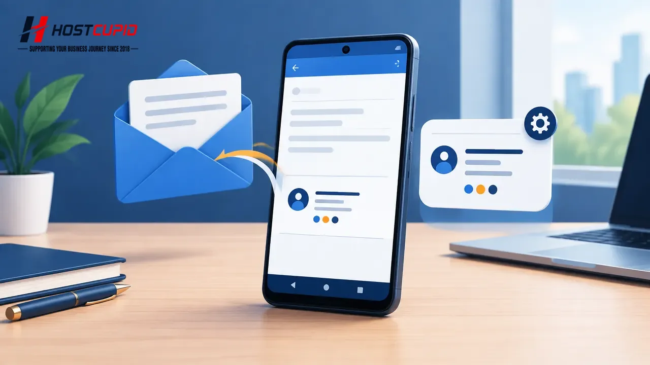 How to Set a Custom Email Signature on Android — technical guide illustration