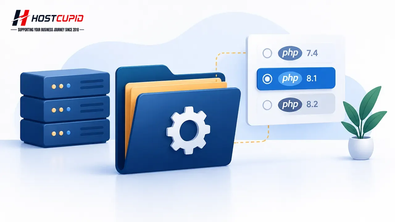 How to Set the PHP Version for a Folder in cPanel — technical guide illustration