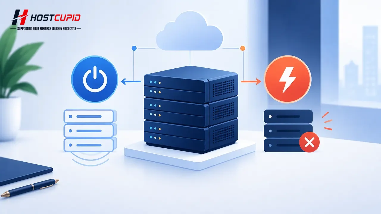How to Shut Down a VPS Gracefully or Forcefully in SolusVM — technical guide illustration