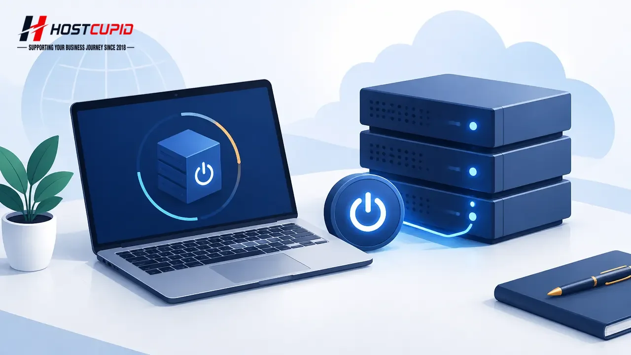 How to Start or Boot Your VPS in SolusVM — technical guide illustration