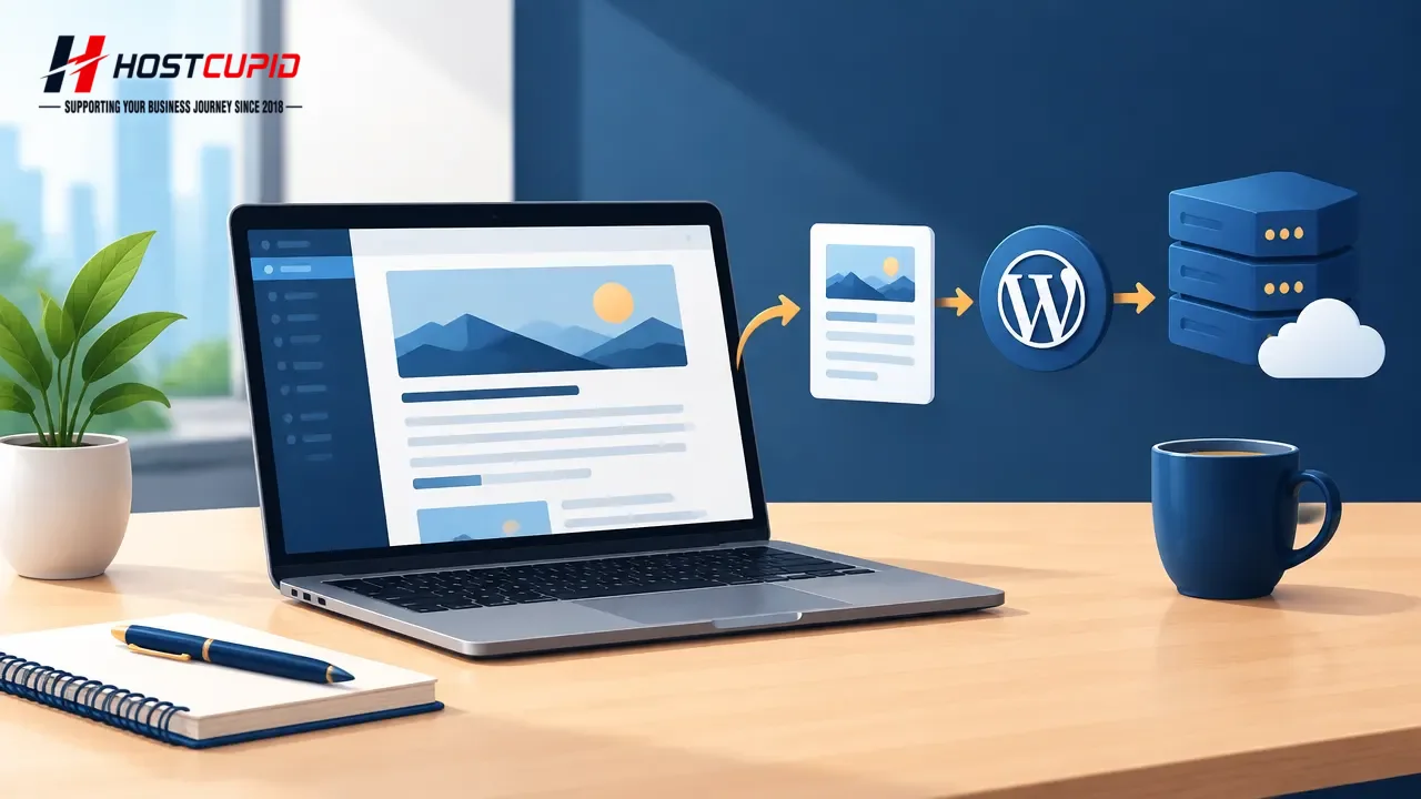 How to Write and Publish Your First WordPress Blog Post — technical guide illustration